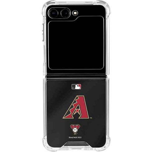 MLB Arizona Diamondbacks Alternate/Away Jersey Galaxy Z Flip6 Clear Case