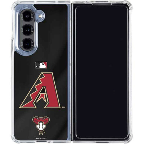 MLB Arizona Diamondbacks Alternate/Away Jersey Galaxy Z Fold5 5G Clear Case