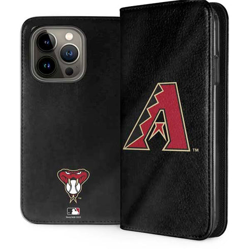 MLB Arizona Diamondbacks Alternate/Away Jersey iPhone 14 Pro Folio Case