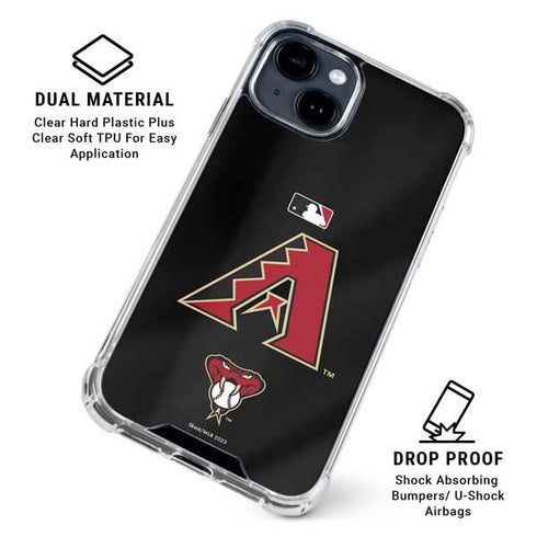 MLB Arizona Diamondbacks Alternate/Away Jersey iPhone 15 Clear Case
