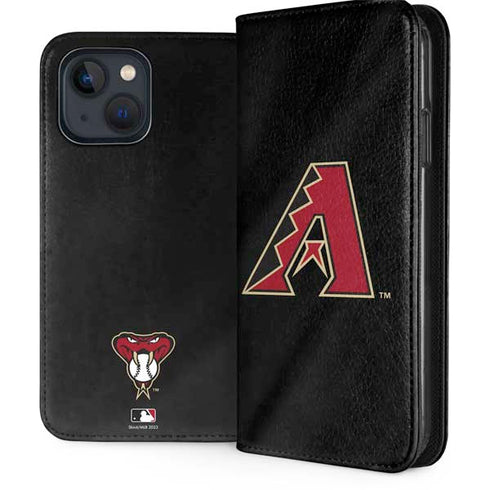MLB Arizona Diamondbacks Alternate/Away Jersey iPhone 15 Plus Folio Case