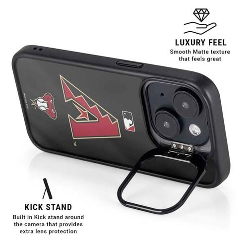 MLB Arizona Diamondbacks Alternate/Away Jersey iPhone 15 Plus Kickstand Case