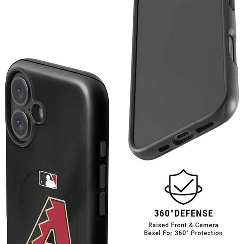 MLB Arizona Diamondbacks Alternate/Away Jersey iPhone 16 Magsafe Impact Case