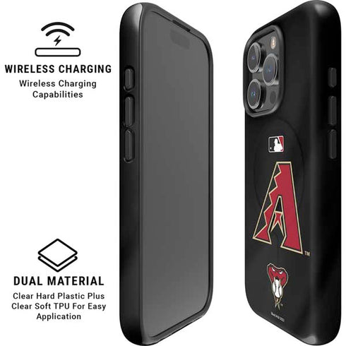 MLB Arizona Diamondbacks Alternate/Away Jersey iPhone 16 Pro Max Magsafe Impact Case