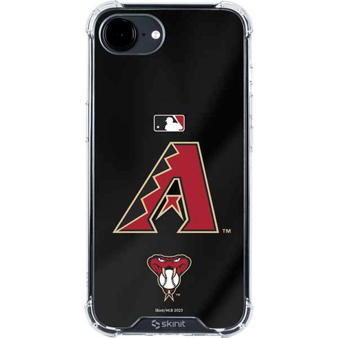 MLB Arizona Diamondbacks Alternate/Away Jersey iPhone 16e Clear Case