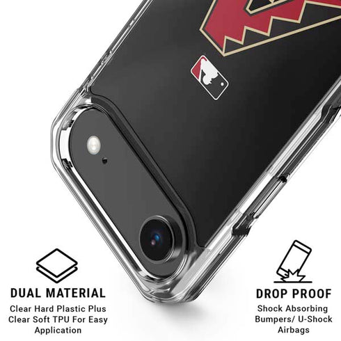 MLB Arizona Diamondbacks Alternate/Away Jersey iPhone 17 Air Clear Case