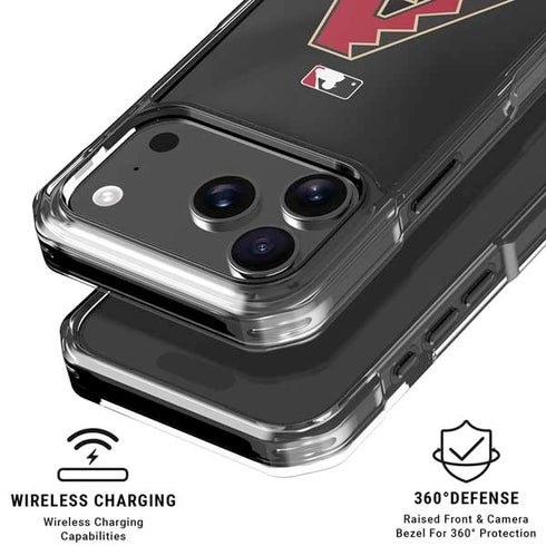 MLB Arizona Diamondbacks Alternate/Away Jersey iPhone 17 Pro Clear Case