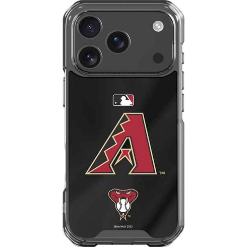 MLB Arizona Diamondbacks Alternate/Away Jersey iPhone 18 Pro Clear Case