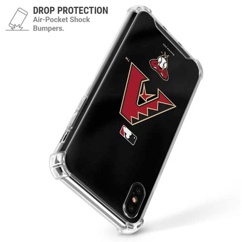 MLB Arizona Diamondbacks Alternate/Away Jersey iPhone X/XS Clear Case