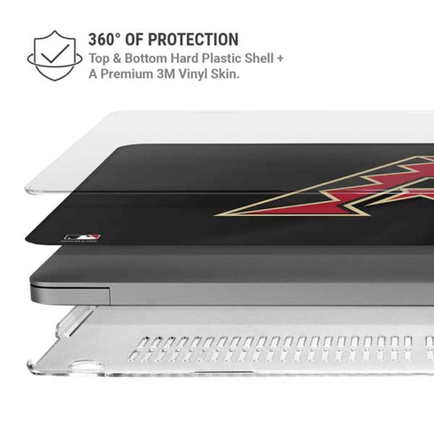 MLB Arizona Diamondbacks Alternate/Away Jersey MacBook Pro 14in (2021-24) Case plus Skin