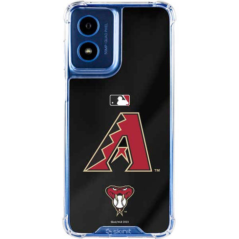 MLB Arizona Diamondbacks Alternate/Away Jersey Moto G 5G (2024) Clear Case