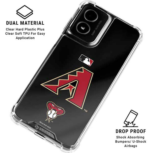 MLB Arizona Diamondbacks Alternate/Away Jersey Moto G Power 5G (2024) Clear Case