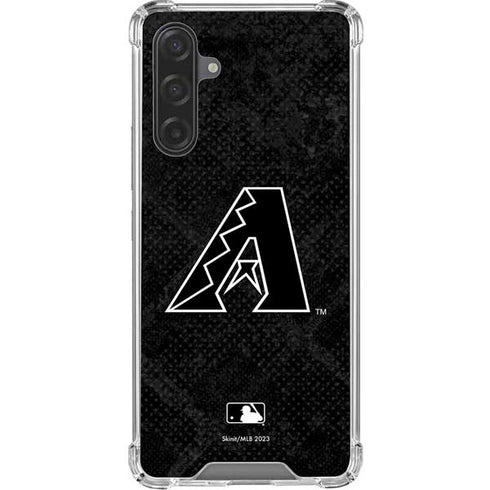 MLB Arizona Diamondbacks Dark Wash Galaxy A17 Clear Case