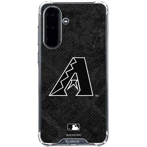 MLB Arizona Diamondbacks Dark Wash Galaxy A36 5G Clear Case