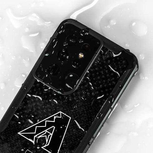 MLB Arizona Diamondbacks Dark Wash Galaxy S24 Ultra Waterproof Case