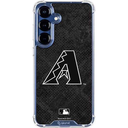 MLB Arizona Diamondbacks Dark Wash Galaxy S25 Plus Clear Case