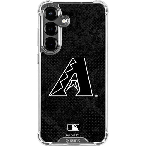 MLB Arizona Diamondbacks Dark Wash Galaxy S26 Plus Clear Case