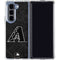 MLB Arizona Diamondbacks Dark Wash Galaxy Z Fold5 5G Clear Case