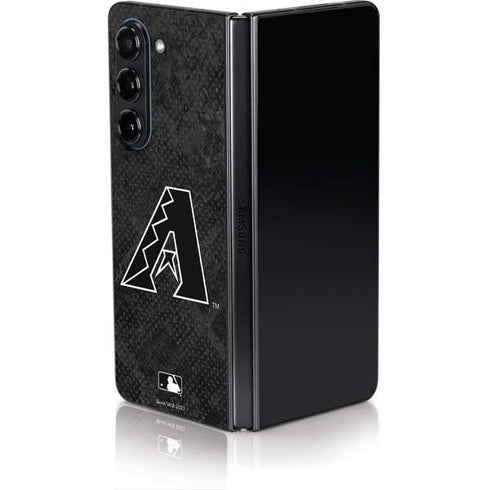 MLB Arizona Diamondbacks Dark Wash Galaxy Z Fold5 5G Skin