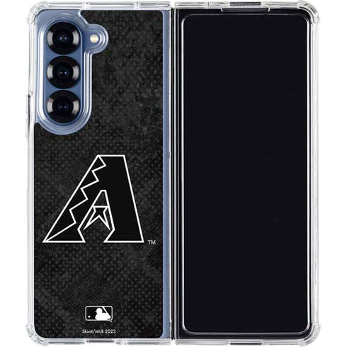 MLB Arizona Diamondbacks Dark Wash Galaxy Z Fold6 Clear Case