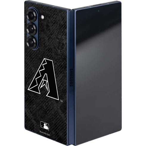 MLB Arizona Diamondbacks Dark Wash Galaxy Z Fold6 Skin