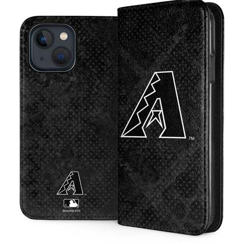 MLB Arizona Diamondbacks Dark Wash iPhone 15 Plus Folio Case
