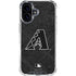 MLB Arizona Diamondbacks Dark Wash iPhone 16 Clear Case
