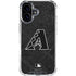 MLB Arizona Diamondbacks Dark Wash iPhone 16 Plus Clear Case