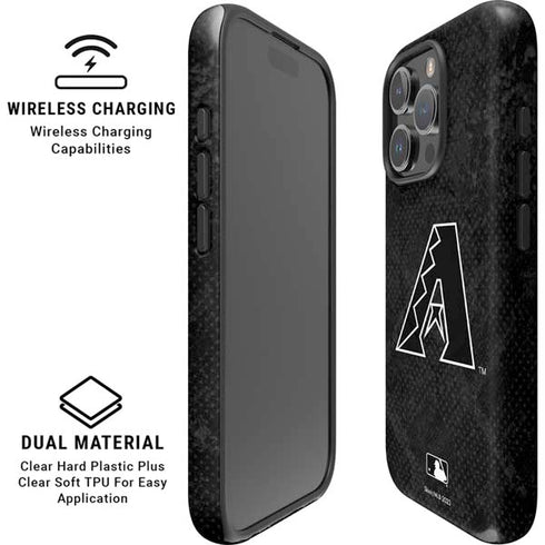 MLB Arizona Diamondbacks Dark Wash iPhone 16 Pro Max Magsafe Impact Case