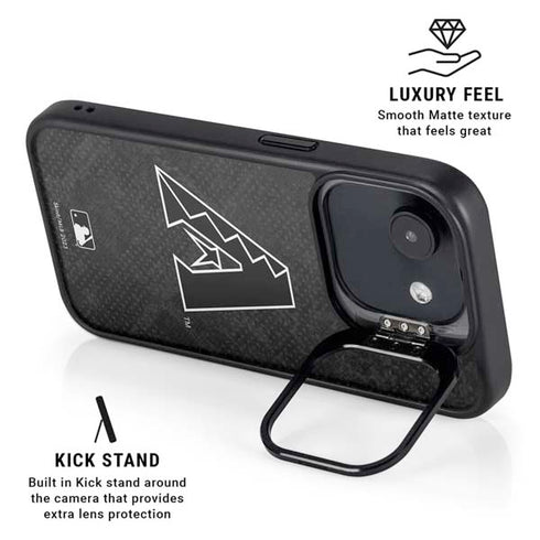 MLB Arizona Diamondbacks Dark Wash iPhone 16e Kickstand Case