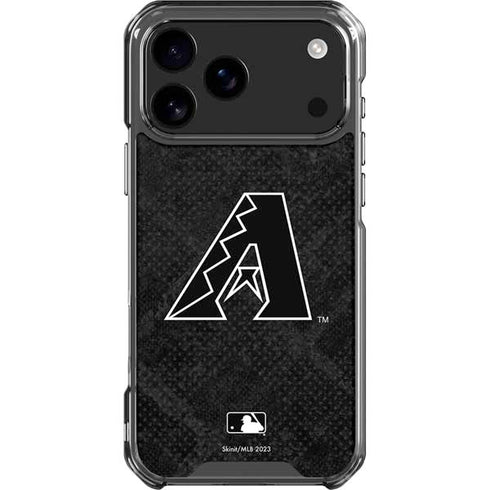 MLB Arizona Diamondbacks Dark Wash iPhone 18 Pro Max Clear Case