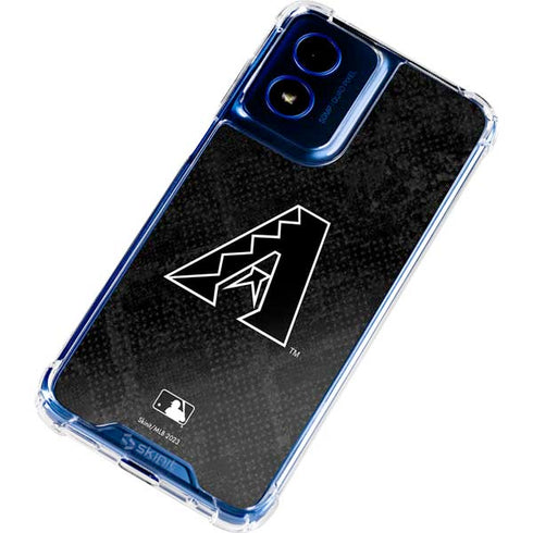 MLB Arizona Diamondbacks Dark Wash Moto G 5G (2024) Clear Case