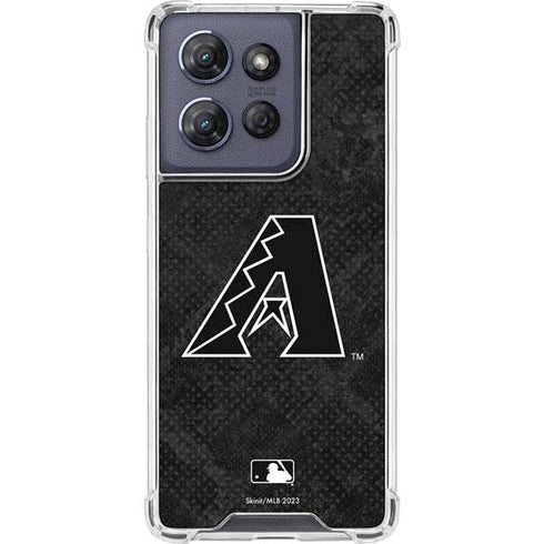 MLB Arizona Diamondbacks Dark Wash Moto G Power 5G (2025) Clear Case
