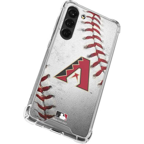 MLB Arizona Diamondbacks Game Ball Galaxy S24 FE Clear Case