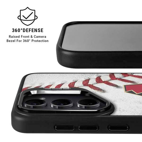 MLB Arizona Diamondbacks Game Ball Galaxy S24 FE Kickstand Case