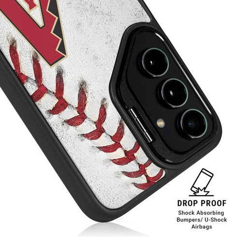 MLB Arizona Diamondbacks Game Ball Galaxy S25 Kickstand Case