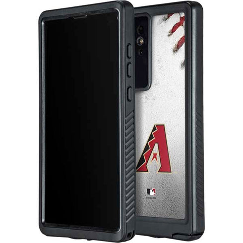 MLB Arizona Diamondbacks Game Ball Galaxy S24 Ultra Waterproof Case