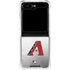 MLB Arizona Diamondbacks Game Ball Galaxy Z Flip6 Clear Case