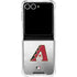 MLB Arizona Diamondbacks Game Ball Galaxy Z Flip7 Clear Case