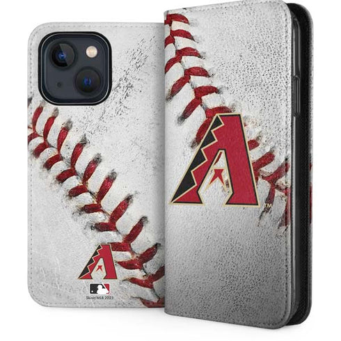 MLB Arizona Diamondbacks Game Ball iPhone 13 Folio Case