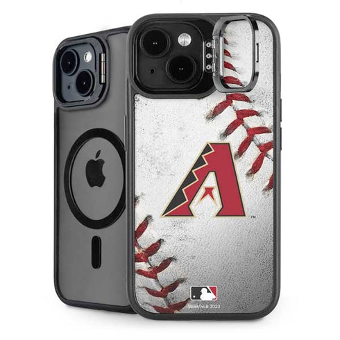 MLB Arizona Diamondbacks Game Ball iPhone 15 Plus Kickstand Case
