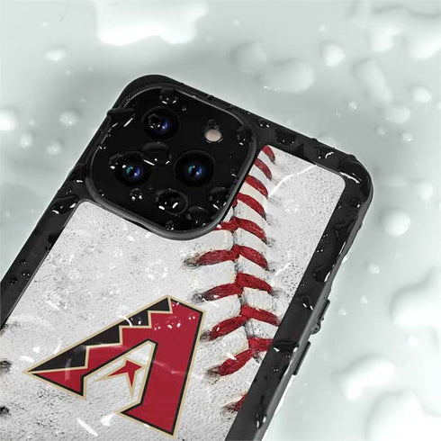 MLB Arizona Diamondbacks Game Ball iPhone 15 Pro Waterproof Case