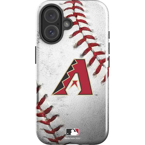 MLB Arizona Diamondbacks Game Ball iPhone 16 Impact Case
