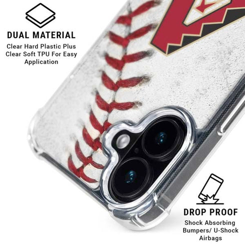 MLB Arizona Diamondbacks Game Ball iPhone 16 MagSafe Case