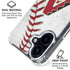 MLB Arizona Diamondbacks Game Ball iPhone 16 Plus Clear Case