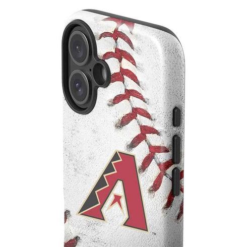 MLB Arizona Diamondbacks Game Ball iPhone 16 Plus Impact Case