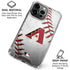 MLB Arizona Diamondbacks Game Ball iPhone 16 Pro Max Clear Case