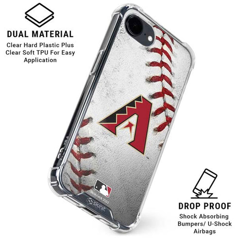MLB Arizona Diamondbacks Game Ball iPhone 16e Clear Case