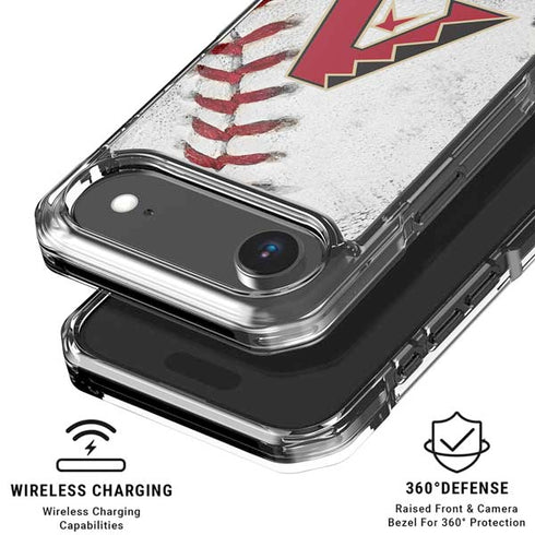 MLB Arizona Diamondbacks Game Ball iPhone 17 Air Clear Case