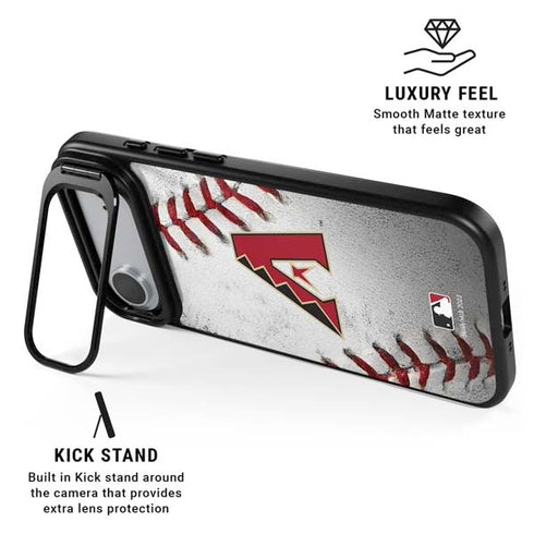 MLB Arizona Diamondbacks Game Ball iPhone 17 Air Kickstand Case